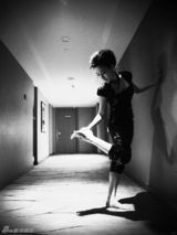 幻灯图：马苏闪亮黑白写真尽显冷艳性感