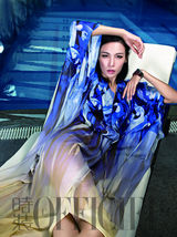 组图：张蓝心时装写真变身时尚摩登女郎