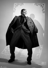 高清图：胡兵诠释时尚怀旧风 诙谐演绎超现实