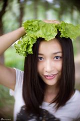 组图：田原拍摄素食主题清爽写真