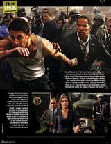 组图：《白宫陷落》曝剧照 查宁鲜血飞溅护总统