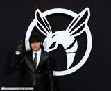 组图：《青峰侠》洛杉矶首映 周杰伦黑衣现身秀功夫