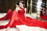 幻灯图集：孟茜拍摄新春特辑 高雅晚礼美不胜收