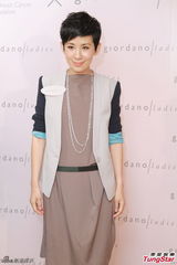 组图：吴君如庆生 称无再撮合古天乐陈妍希