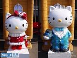 组图：Hello Kitty40周年巡展亮相上海萌翻网友