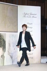 高清组图：韩团Superjunior新专辑记者会