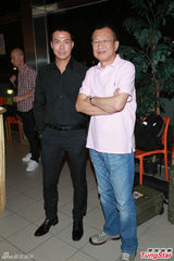 组图：TVB高层设宴 杨怡徐子珊靓丽出席