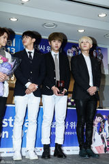 高清组图：韩团BEAST任K-POP庆典宣传大使