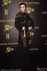 组图：范冰冰复古透视裙现身 艾玛沃森露背性感