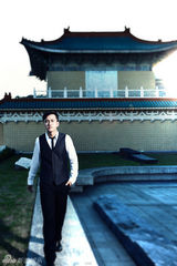 组图：翟天临霸气游台北故宫显王者风范