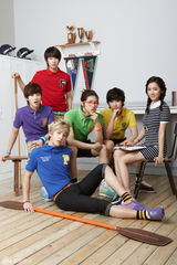 高清组图：韩团B1A4夏装写真糖果装扮尽显清爽