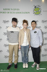 组图：林海峰王菀之携手出席活动宣传环保