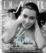 组图：准妈妈金-卡戴珊魅力大片狂野迷人