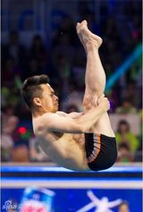 组图：星跳水立方俞灏明突围 游鸿明被赞专业