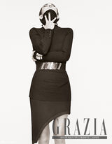 高清组图：韩星赵敏秀时尚写真红唇诱惑夺眼球