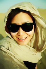 组图：《中国好声音》佳宁组合幕后私照