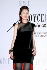 周迅豹纹短裙亮相秀香肩 李连杰教拍武打片(图)