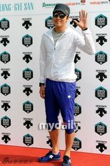 组图：郑糠云等韩国艺人京畿道参加马拉松大赛