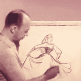 组图：揭秘《睡美人》原型 画师速写妙趣横生