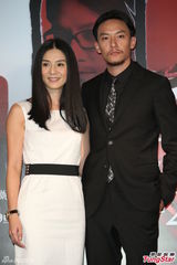 组图：杨采妮携张震宣传导演处女作