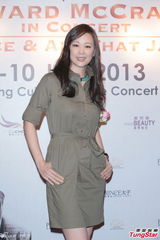 组图：王馨平现身支持老师霍华德个唱发布会