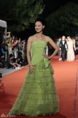 组图：电影金马奖红毯群星云集 女星性感华服斗艳