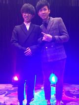 组图：2013新浪微博之夜众星后台准备花絮图