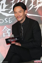 组图：杨采妮携张震宣传导演处女作