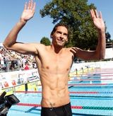 组图：法国泳坛美男展现性感运动魅力