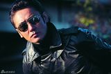高清图：吴秀波最新暗黑写真 彰显成熟男人英雄本色