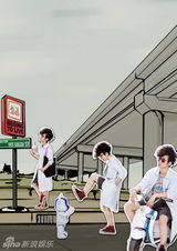 组图：周笔畅自创潮牌做代言 扮假小子卖力搞怪