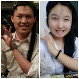 组图：张玮粉友逆袭晒造型：连德性都一样