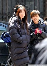 高清图：林志玲拍新剧颠覆形象 变身泼妇恶斗歹徒