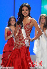 组图：安哥拉小姐问鼎环球小姐冠军 中国小姐排第五
