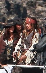 幻灯图集：《加勒比海盗4》热拍 德普携手克鲁兹