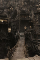 高清图：《苏乞儿》最大山寨戏 直升机航拍真功夫