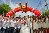 组图：李宗伟大婚办华人礼俗仪式 李永波鲍春来到场祝贺