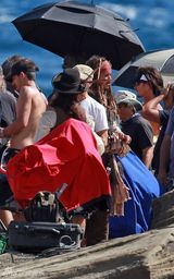 幻灯图集：《加勒比海盗4》热拍 德普携手克鲁兹