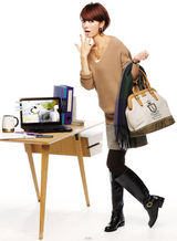 组图：日本人气模特菅原沙树示范50款日系搭配