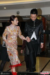 组图：刘璇办婚前答谢宴 众星捧场人气高