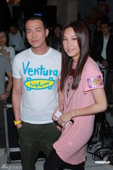 组图：谢天华徐子珊为《喜羊羊》配音 自言酬劳高