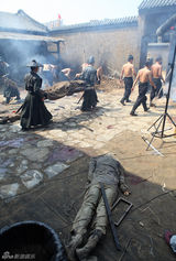 组图：张震新片过足功夫瘾 刘诗诗迷倒仨型男