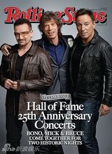 组图：滚石杂志盘点滚石乐队成立五十周年