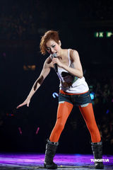 幻灯：郑秀文许志安相拥献唱 梁洛施李嘉欣捧场