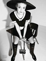 组图：美少女达科塔范宁写真 清纯混搭性感