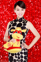 组图：翁虹贺岁写真曝光 温暖传递幸福正能量