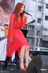 组图：田馥甄台北庆功新专辑 12月将办个唱