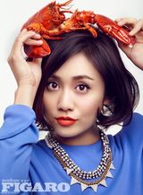 组图：刘芸创意写真另类演绎舌尖上的美味