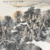 组图：北大星光投身艺术市场 首签十位画家