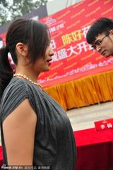 组图：陈好产后复出捞金 上围猛增成“万人肥”